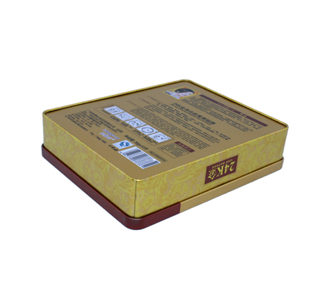 Custom Rectangular Makeup Tin Box